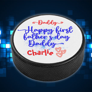 Der Papa des ersten Vaters Eishockey Puck
