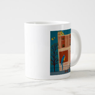 Der Papagei von Bush 2007 des Schäfers Jumbo-Tasse