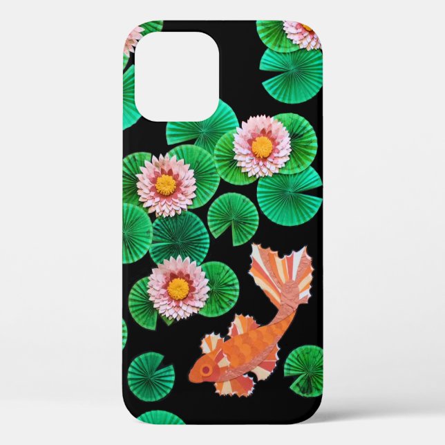 Der Papier-Koi-Teich Case-Mate iPhone-Hülle iPhone Hülle (Rückseite)