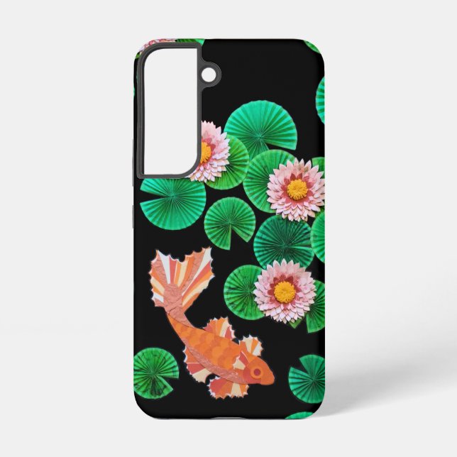 Der Papier-Koi-Teich Samsung Galaxy Hülle (Rückseite)