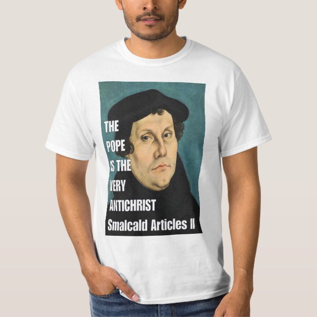 Der Papst ist der Antichrist T-Shirt (Vorderseite)