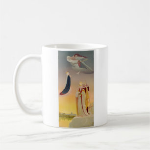 Der Papst von Rom, Jungfrau Maria und Jesus Kaffeetasse