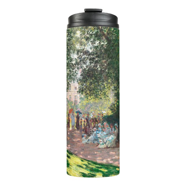 Der Parc Monseau von Claude Monet Thermosbecher (Vorderseite)