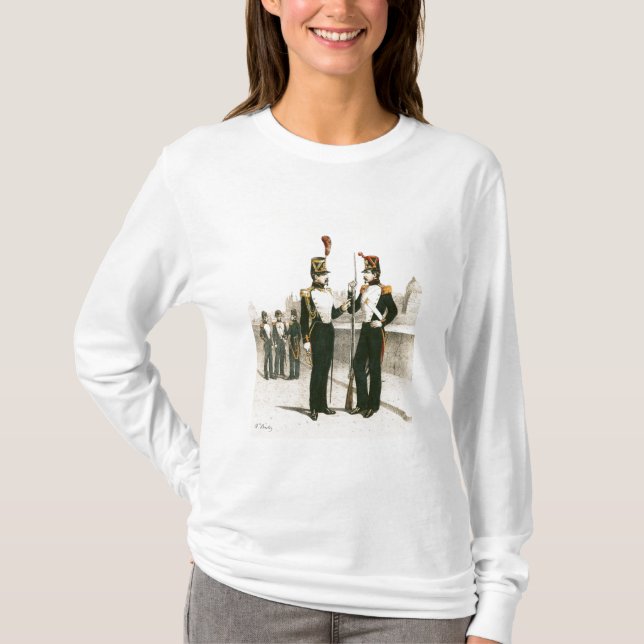 Der Pariser Municipale Schutz T-Shirt (Vorderseite)