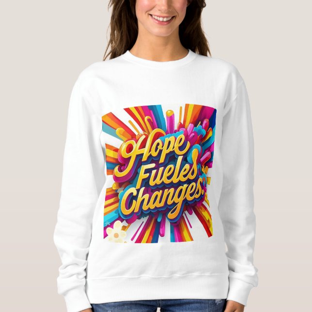 "Der Park der Transformation" Sweatshirt (Vorderseite)