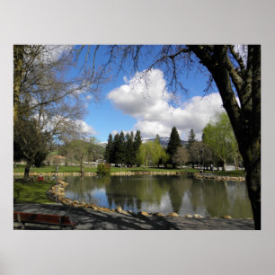 Der Park nach dem Sturm Poster