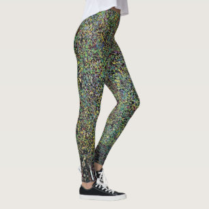Der Park von Gustav Klimt, Vintager Jugendstil Leggings