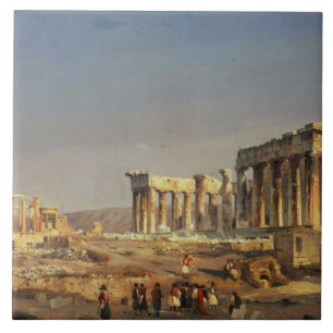 Der Parthenon, 1863 Fliese