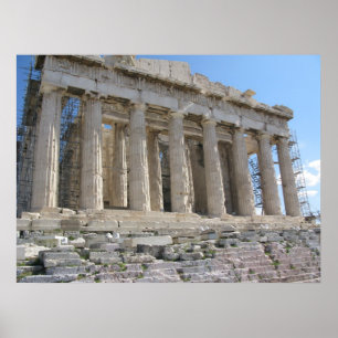 Der Parthenon - 5. Jahrhundert v. Chr. Poster