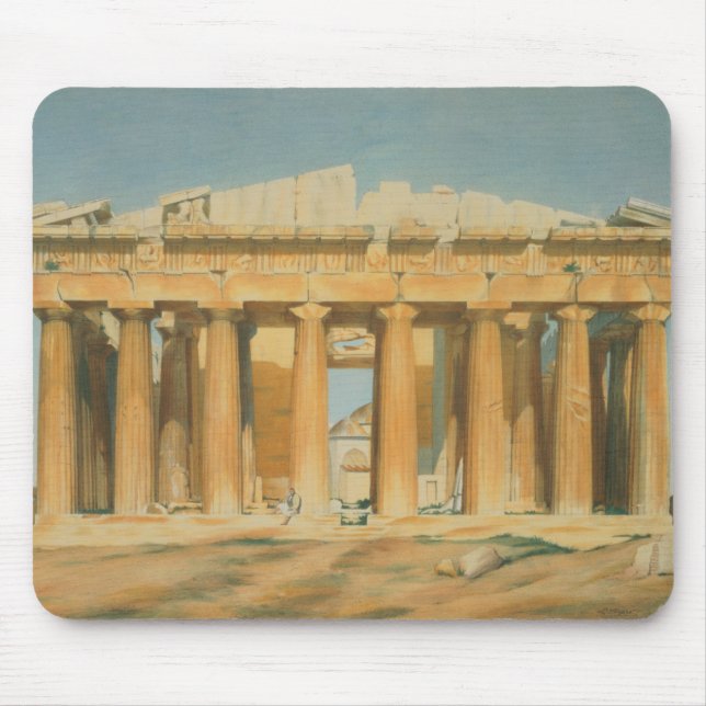 Der Parthenon, Athen, 1810-37 Mousepad (Vorne)
