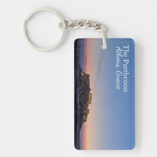 Der Parthenon Athen Griechenland Souvenir Schlüsse Schlüsselanhänger