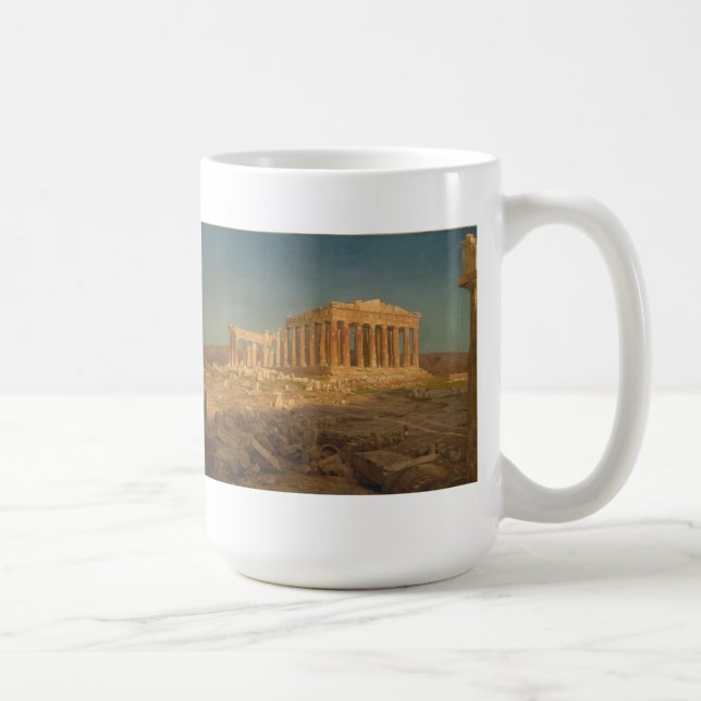 Der Parthenon Kaffeetasse (Rechts)