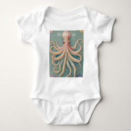 Der Pastelltopus des verzauberten Riffs Baby Strampler