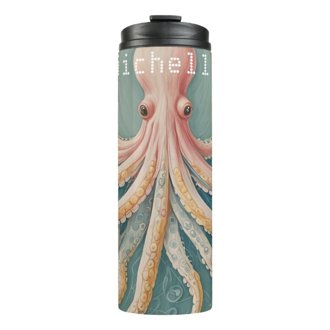 Der Pastelltopus des verzauberten Riffs Thermosbecher (Vorderseite)