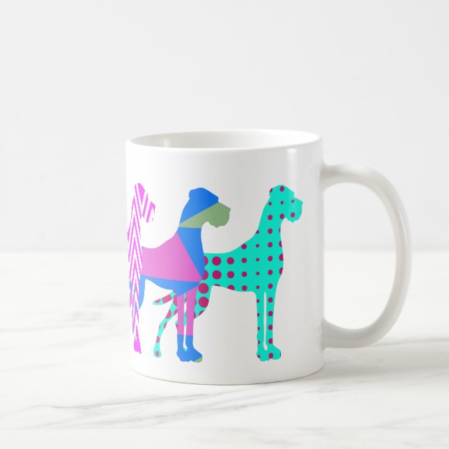 Der Pat Great Dane Kaffeetasse (Rechts)