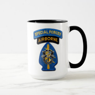 Der Patch Cup für Grüne Berets Veteranen Tasse