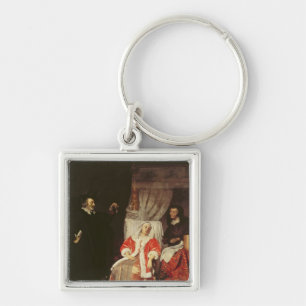 Der Patient und der Doktor, 1660s Schlüsselanhänger