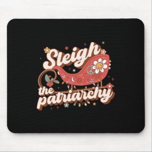 Der Patriarchat Feminist Feminismus Meme Retro Chr Mousepad