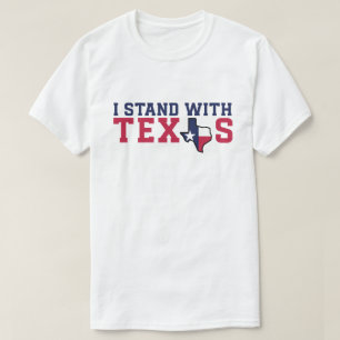Der Patriot Country "Ich stehe mit Texas"-T - Shir T-Shirt