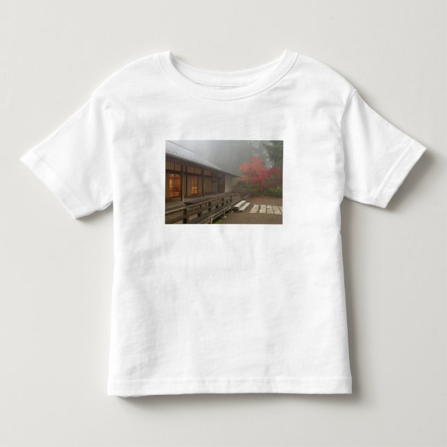 Der Pavillon im Japanischen Garten Portland Kleinkind T-shirt (Vorderseite)
