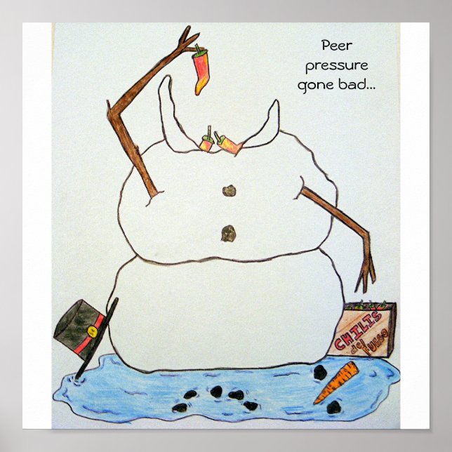 Der Peer-Druck ist schlecht geworden... Poster (Vorne)