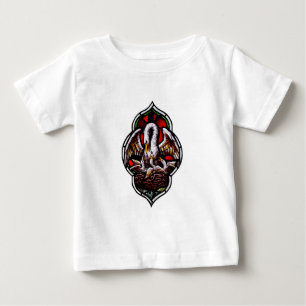Der Pelikan als Christliches Symbol Baby T-shirt