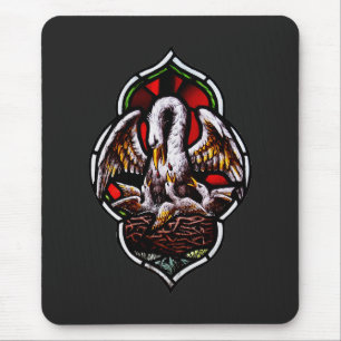Der Pelikan in ihrer Frömmigkeit Eucharistisches S Mousepad