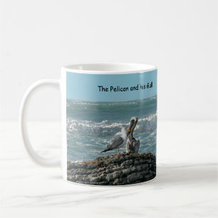 Der Pelikan und sein Gull Kaffeetasse