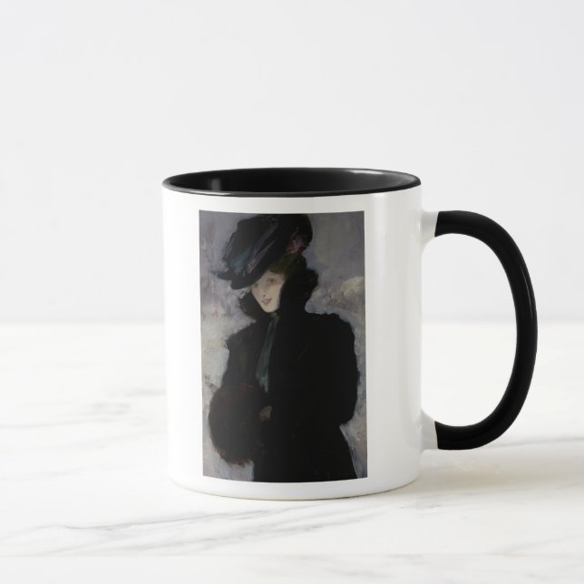 Der Pelz-Mantel Tasse (Rechts)