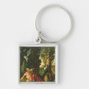 Der Penitence von St Jerome, 1502 Schlüsselanhänger
