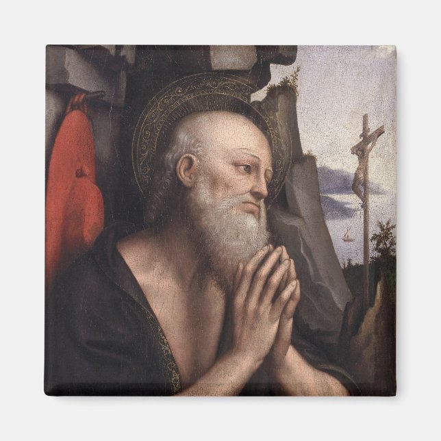 Der Penitent St. Jerome Magnet (Vorne)
