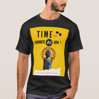 Der perfekte Kampf KI übernimmt Shirt. T-Shirt