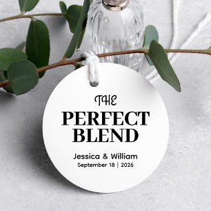 Der perfekte Mischkaffee   Hochzeiten von Individu Geschenkanhänger