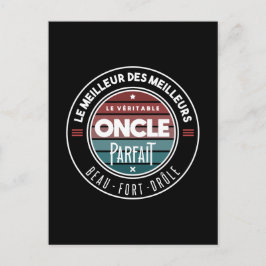 Der perfekte Onkel Postkarte
