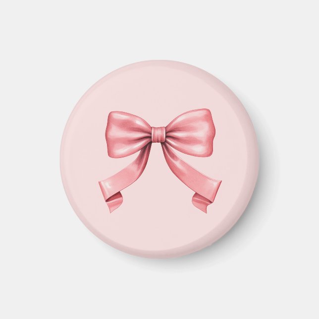 Der perfekte rosa Bow Magnet (Vorne)
