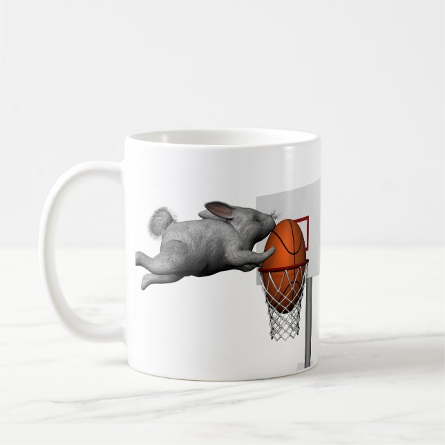 Der perfekte Slam Dunk im Osterhase Kaffeetasse (Links)