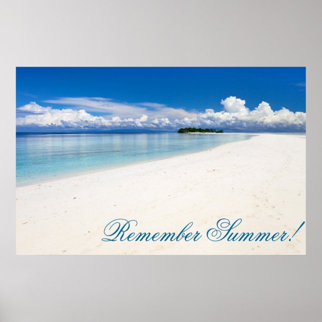 Der perfekte Strand Poster (Vorne)