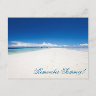 Der perfekte Strand Postkarte