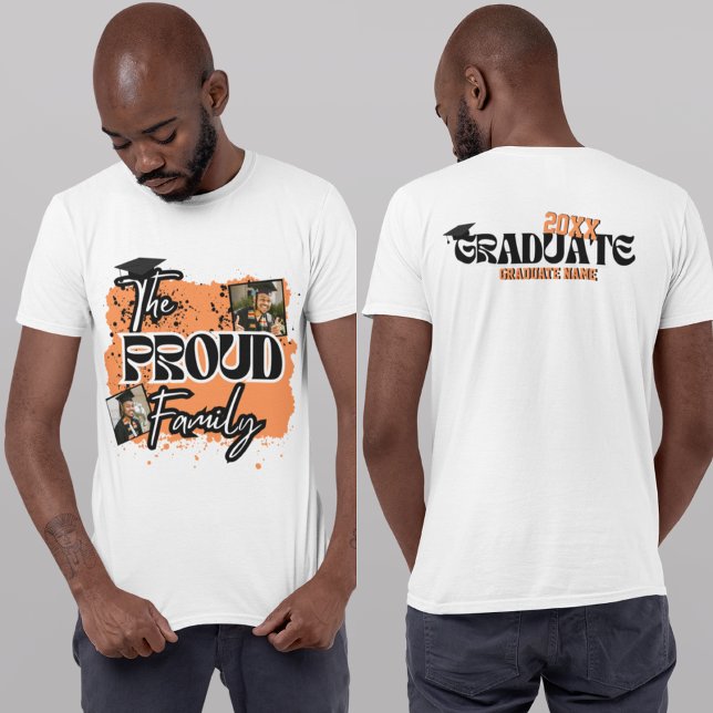 Der Personalisierte Abschluss der stolzen Familie  T-Shirt (Von Creator hochgeladen)