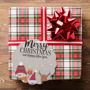 Der Personalisierte Tag der gemütlichen Critters Ornament Karte