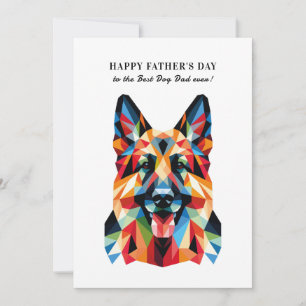 Der Personalisierte Tag des deutschen Schäferhunde Feiertagskarte