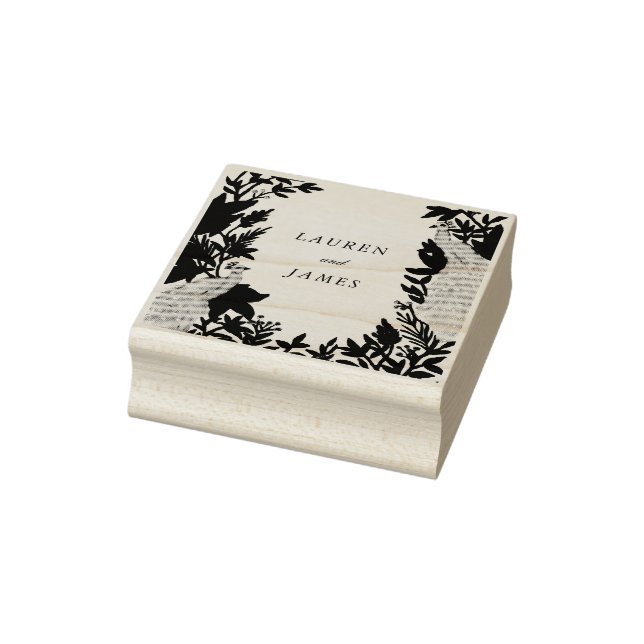 Der Pfau Gummistempel (Stempel)