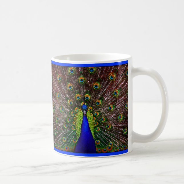 Der Pfau Kaffeetasse (Rechts)