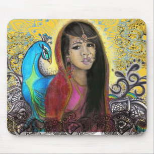 Der Pfau, mousepad