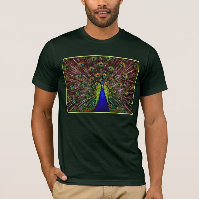 Der Pfau T-Shirt (Vorderseite)