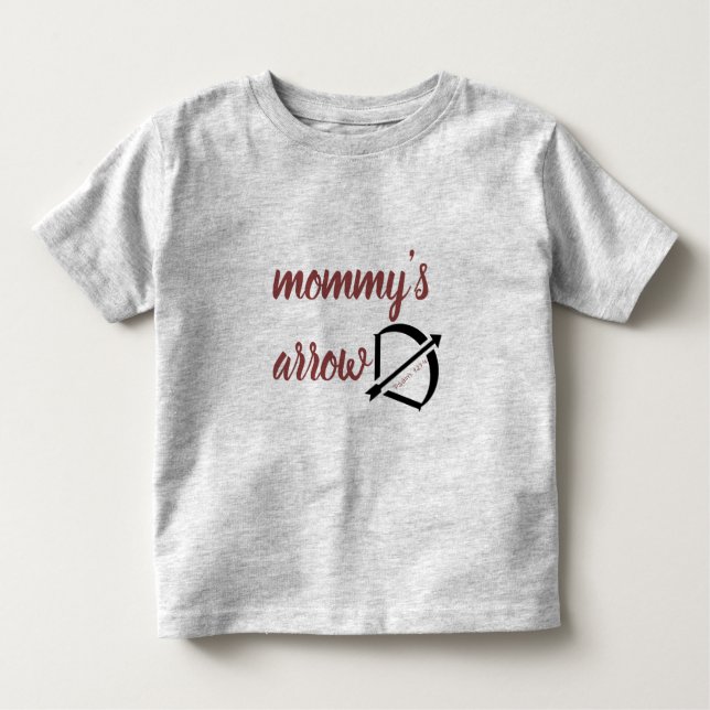 Der Pfeil der Mama Kleinkind T-shirt (Vorderseite)