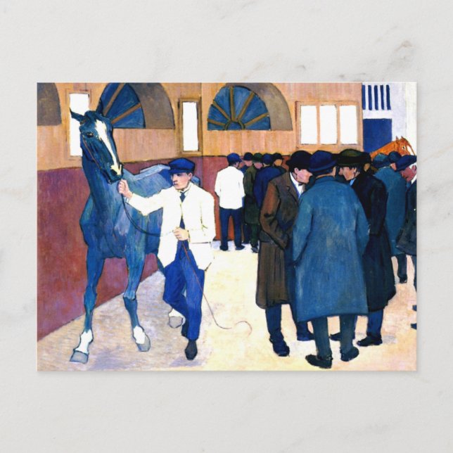 Der Pferdemart Postkarte (Vorderseite)