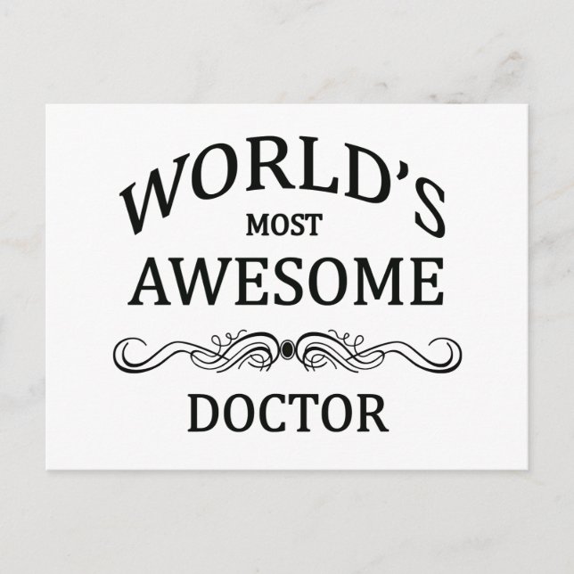 Der Phantastischste Arzt der Welt Postkarte (Vorderseite)