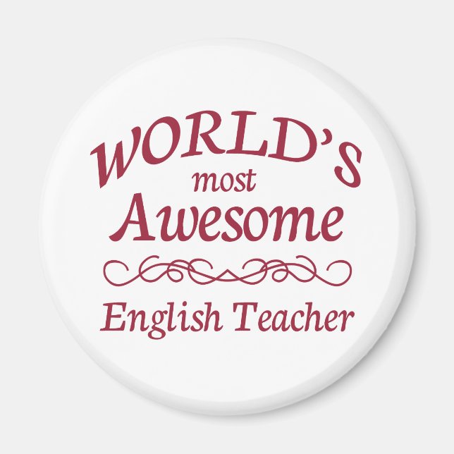 Der Phantastischste Englischlehrer der Welt Magnet (Vorne)