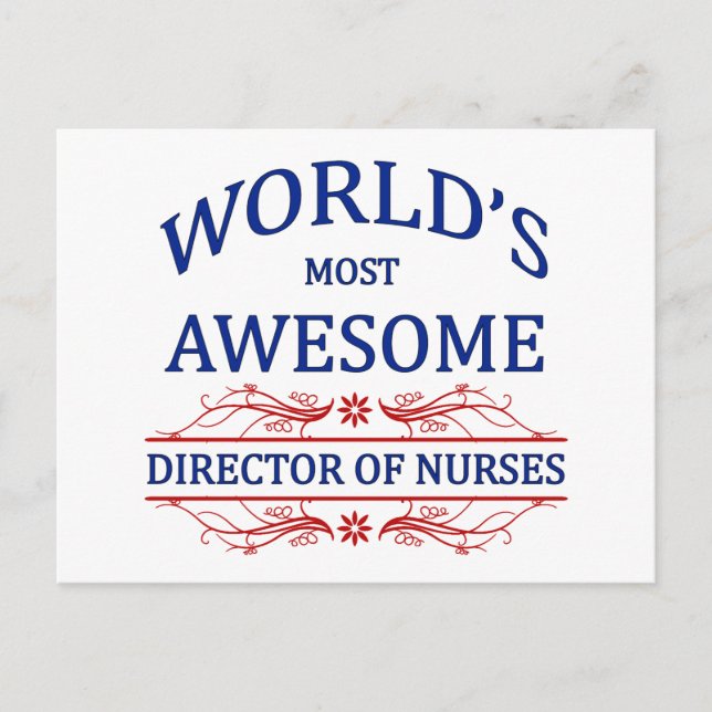 Der Phantastischste Krankenpfleger der Welt Postkarte (Vorderseite)